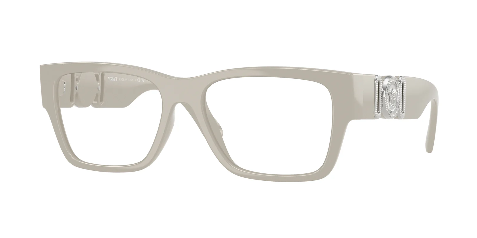 Versace 0VE3368U 5501 Eyeglasses Light Grey 53mm Men
