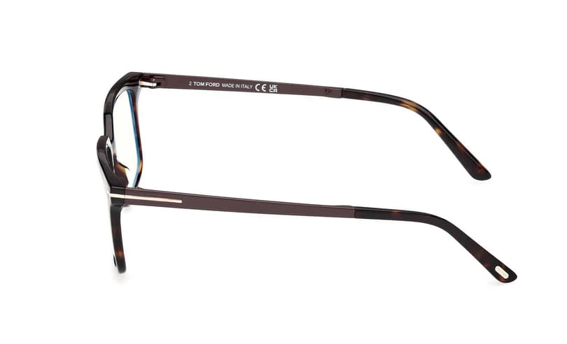 Tom Ford FT6039B 052 Eyeglasses Dark Havana 54mm Men 3