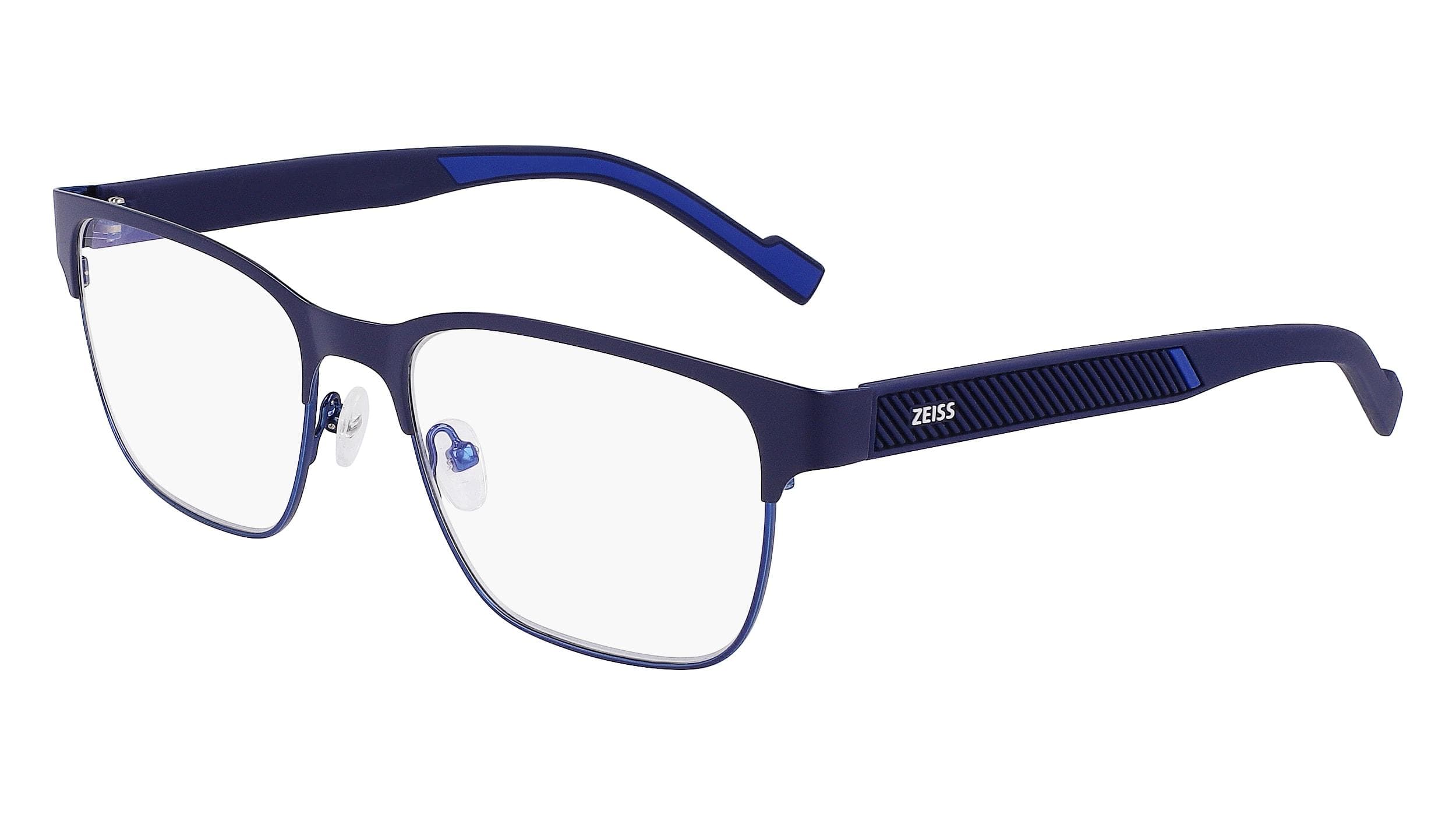 Zeiss ZS22403 401 Eyeglasses Matte Blue 56mm Men