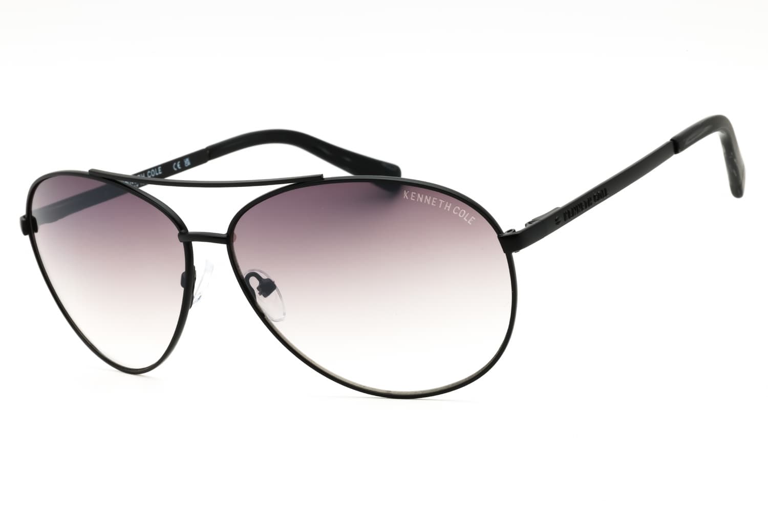Kenneth Cole KC00033 02G Sunglasses Matte Black 63mm Men