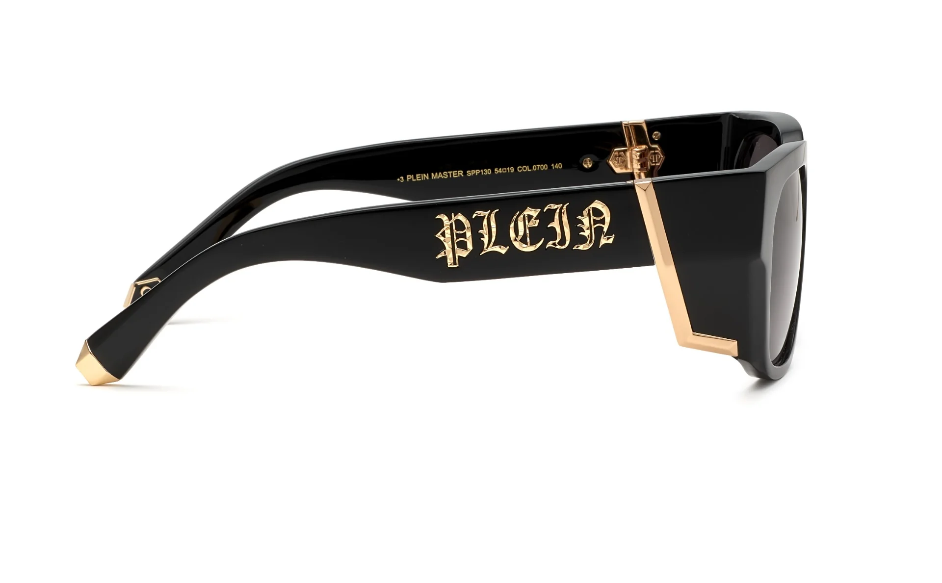 Philipp Plein SPP130M 0700 Sunglasses Shiny Black 54mm Men 3