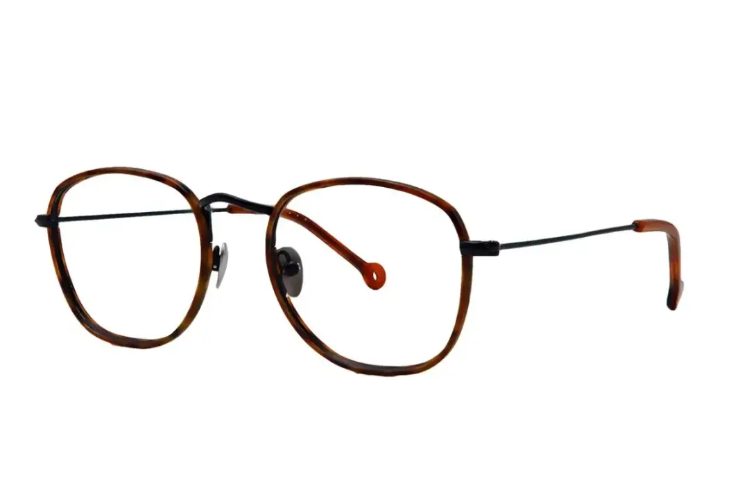 Nathalie Blanc Lino C313 Eyeglasses Blue Tortoise 49mm Unisex