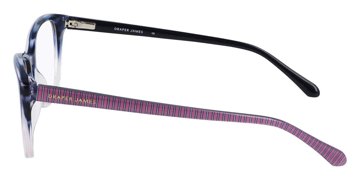 Draper James DJ5026 414 Eyeglasses Indigo Gradient 52mm Women 3