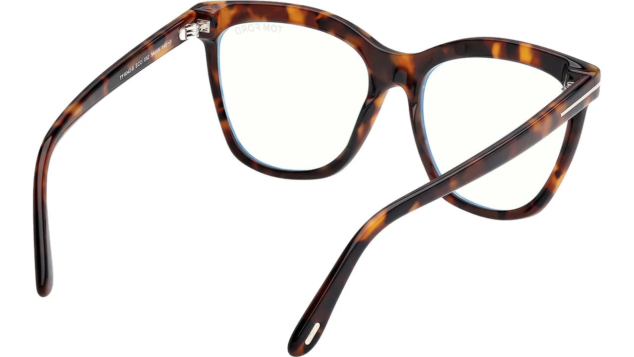 Tom Ford FT6042B 052 Eyeglasses Dark Havana 54mm Women 5