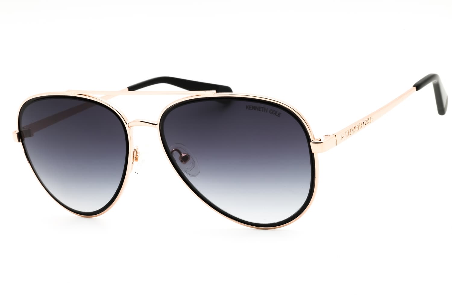 Kenneth Cole KC00023 32B Sunglasses Gold 58mm Women