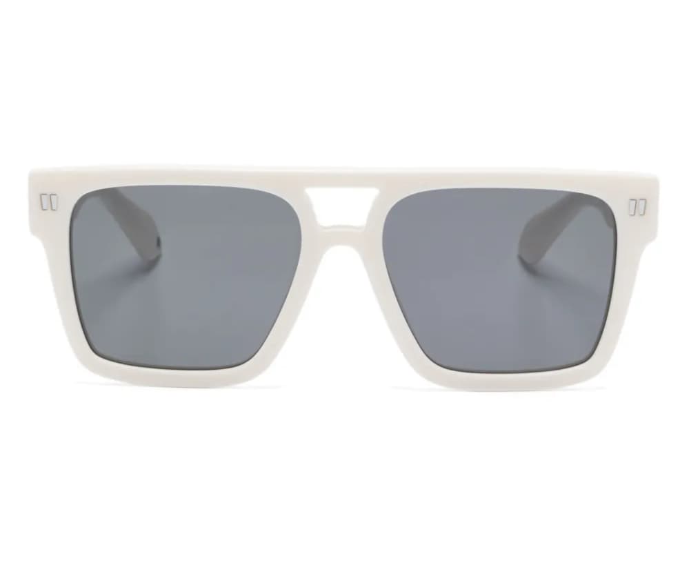 Off White SPRINGFIELD Sunglasses White 56mm Unisex 2
