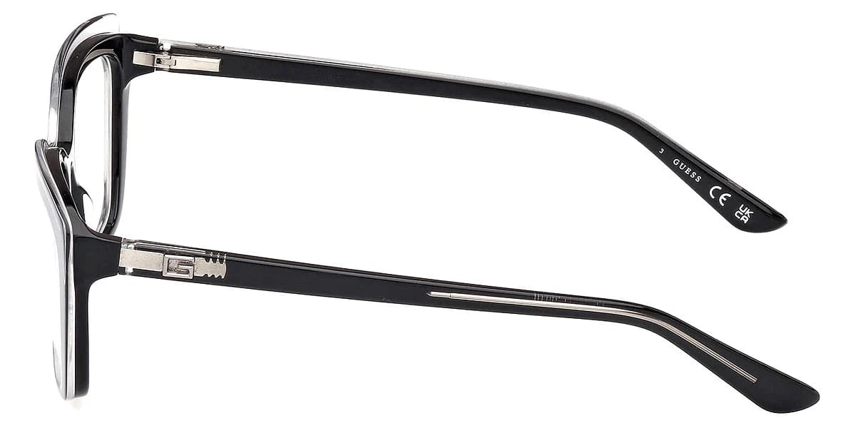 Guess GU2977 005 Eyeglasses Black 49mm Women 3