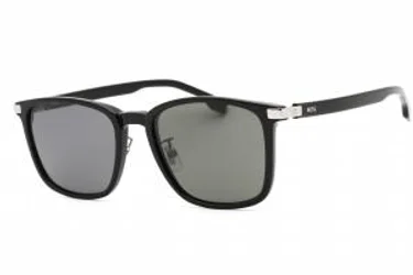 HUGO BOSS BOSS 1406/F/SK 0807 M9 Sunglasses Black Gold 24mm