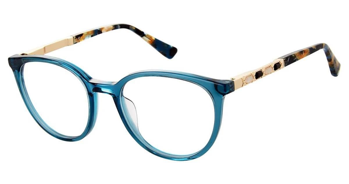 Ann Taylor AT020 03 Eyeglasses Crystal 50mm Women