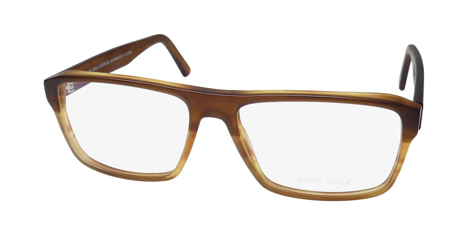 Andy Wolf 4471 f Eyeglasses Matte Brown 56mm