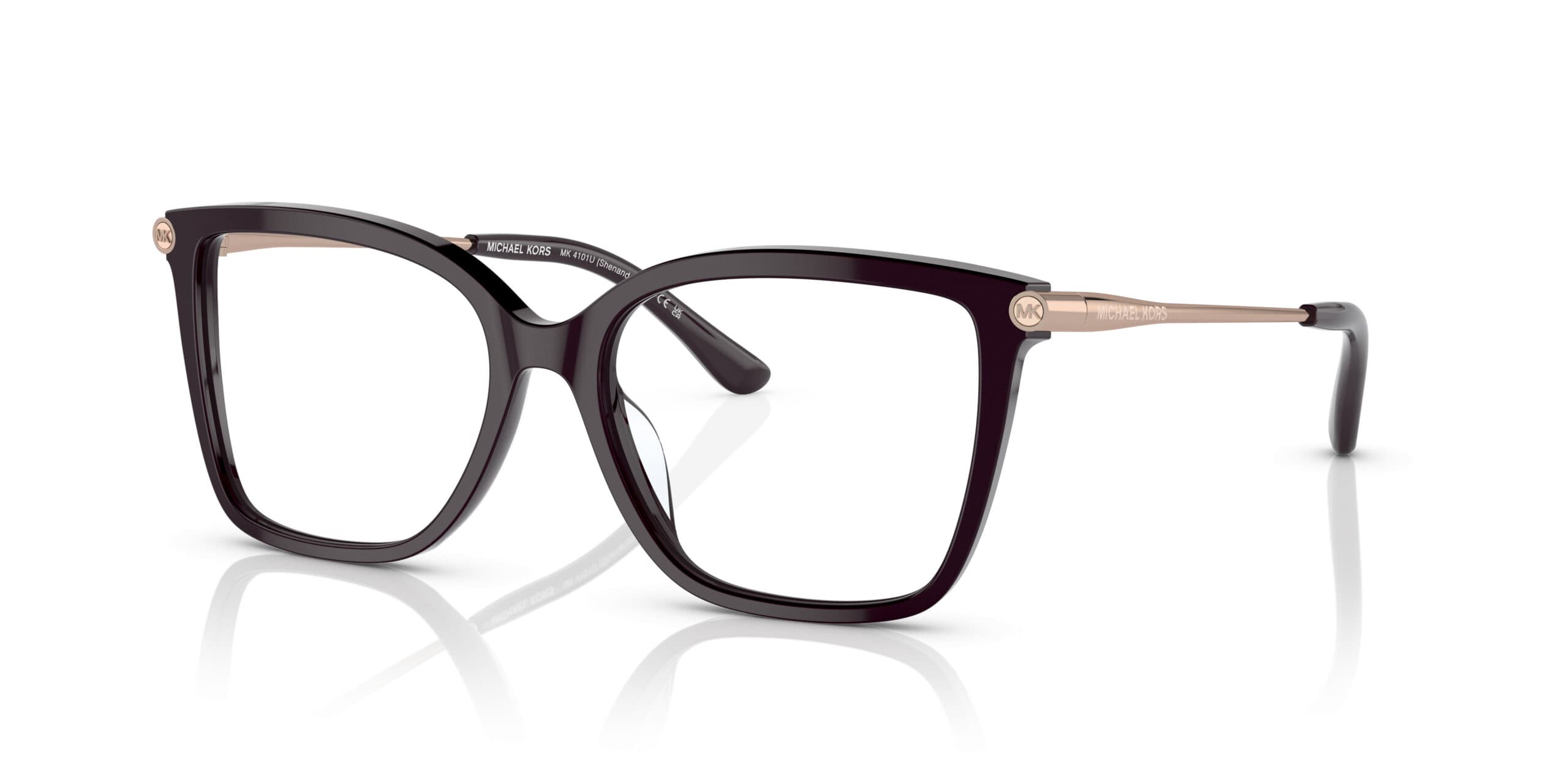Michael Kors MK4101U Shenandoah 3344 Eyeglasses Brown 53mm Women