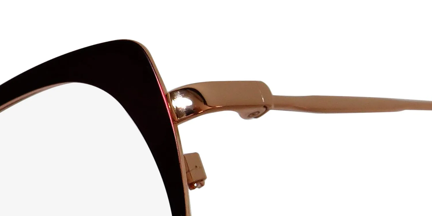 Oscar de la Renta Osl 734 505 Eyeglasses Plum 54mm 6