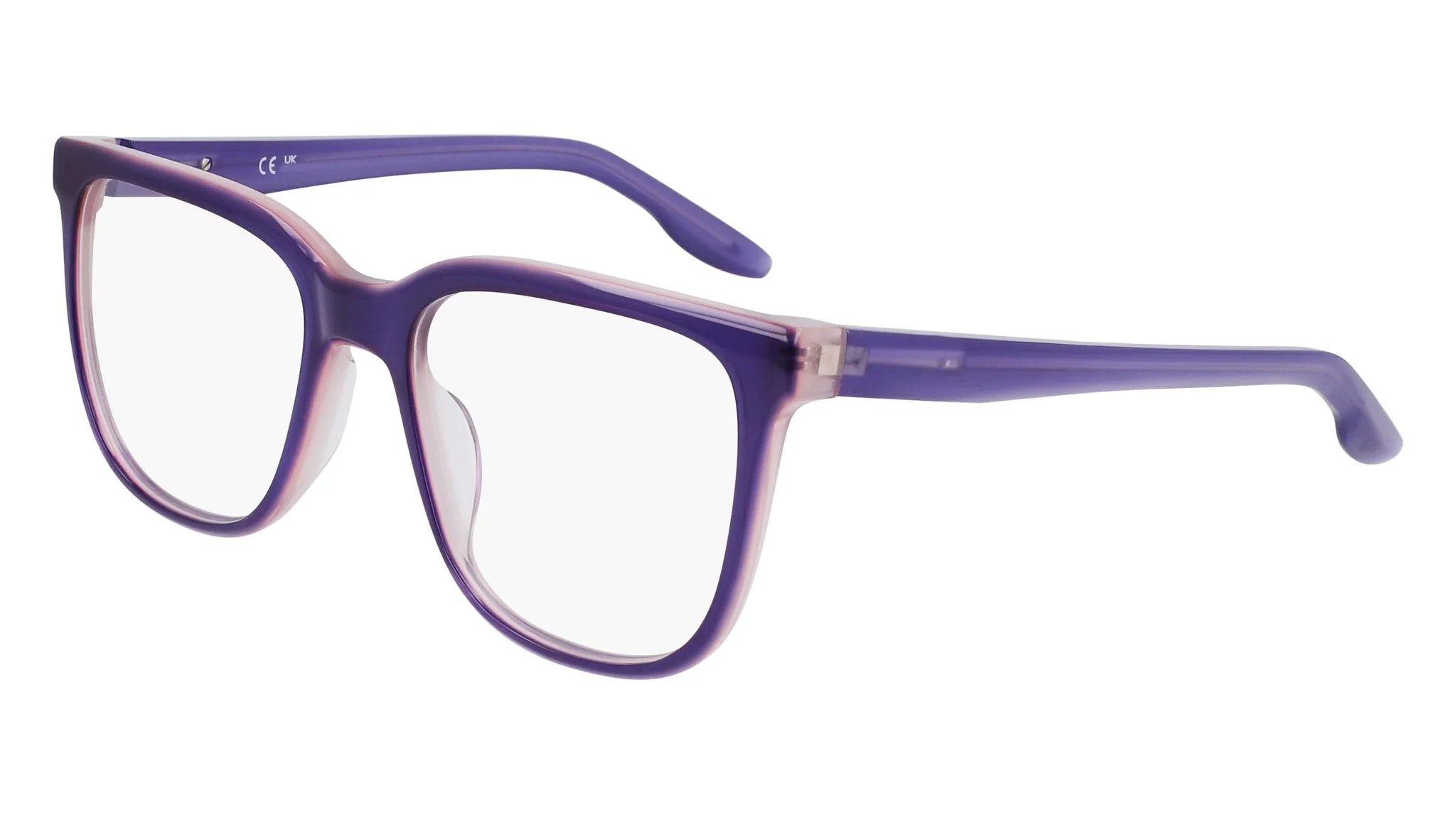 Nike 7166 512 Eyeglasses Milky Grape Laminate 53mm Women