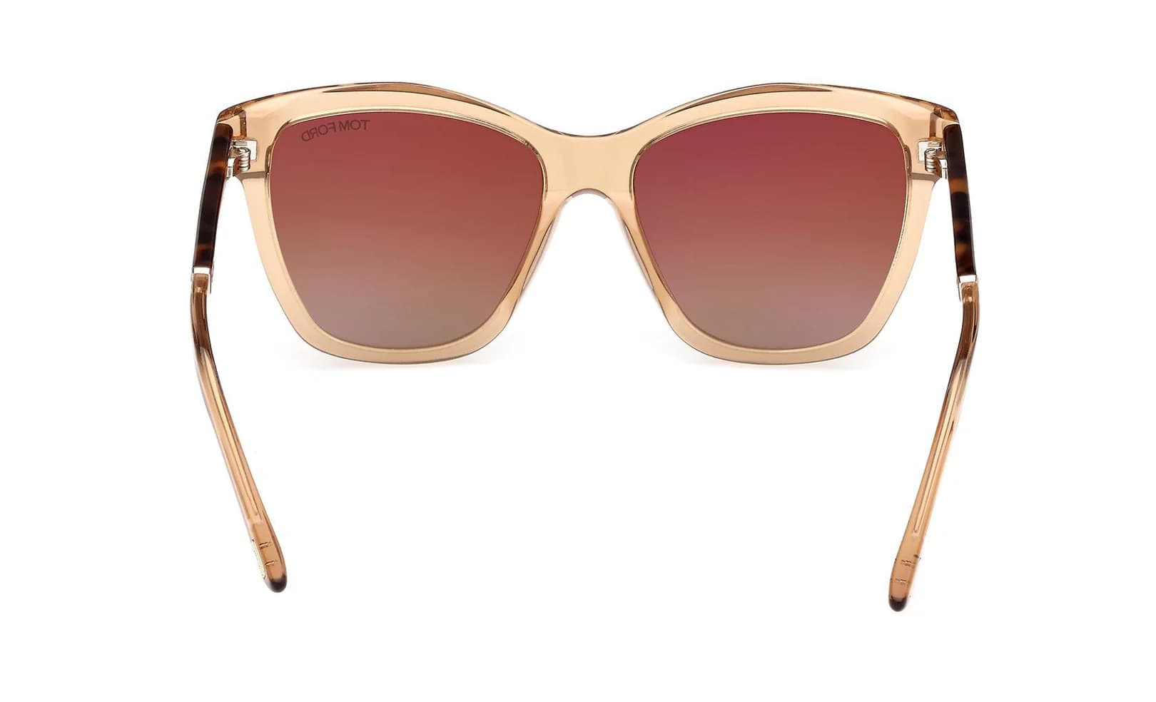 Tom Ford FT1087 45F Sunglasses Shiny Light Brown 54mm Women 4