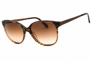 Draper James DJ7005 201 Sunglasses Brown Stripe 55mm