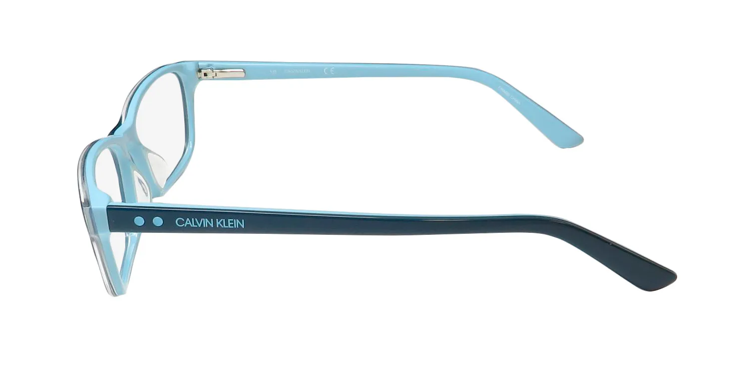 Calvin Klein Ck18541 436 Eyeglasses Teal 50mm 4