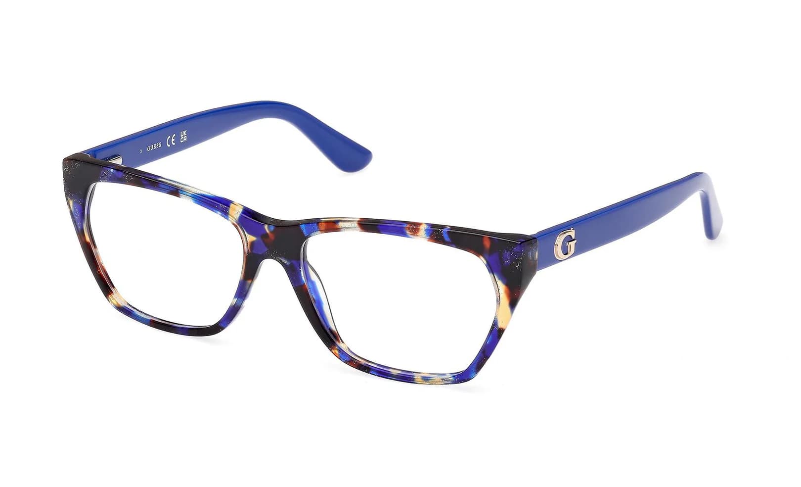 Guess GU50234 092 Eyeglasses Blue 54mm Women