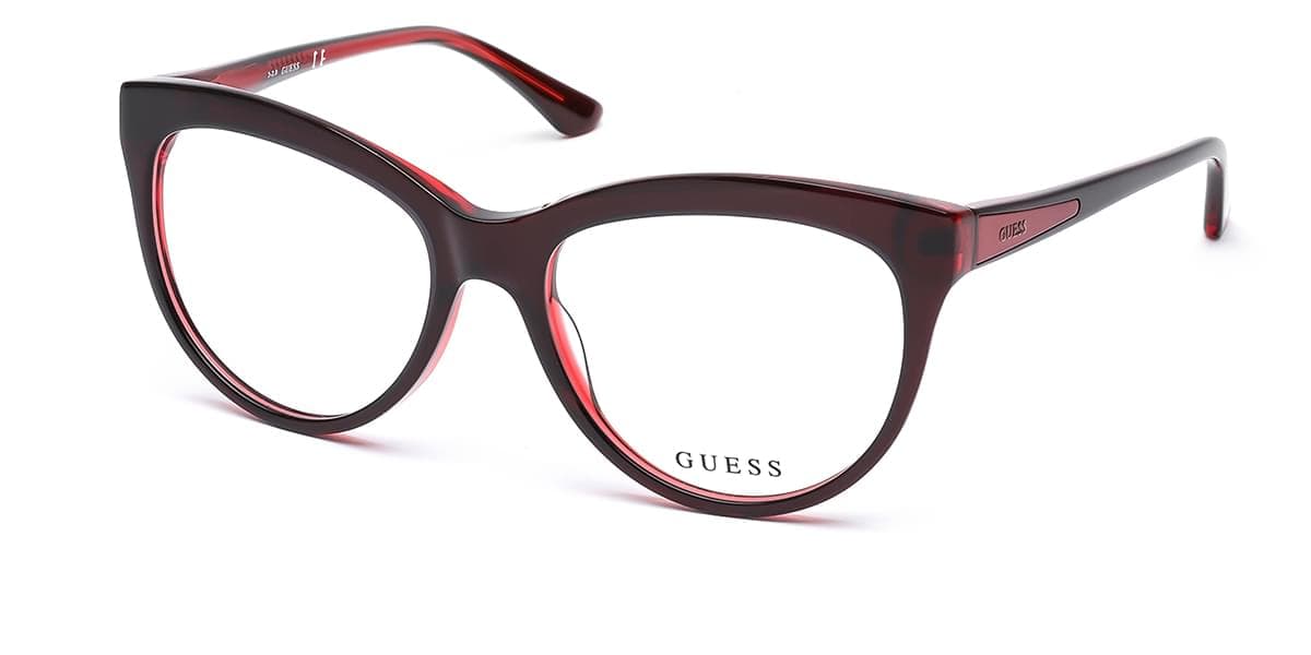 Guess GU2464 BURD Eyeglasses Burgundy 54mm Women