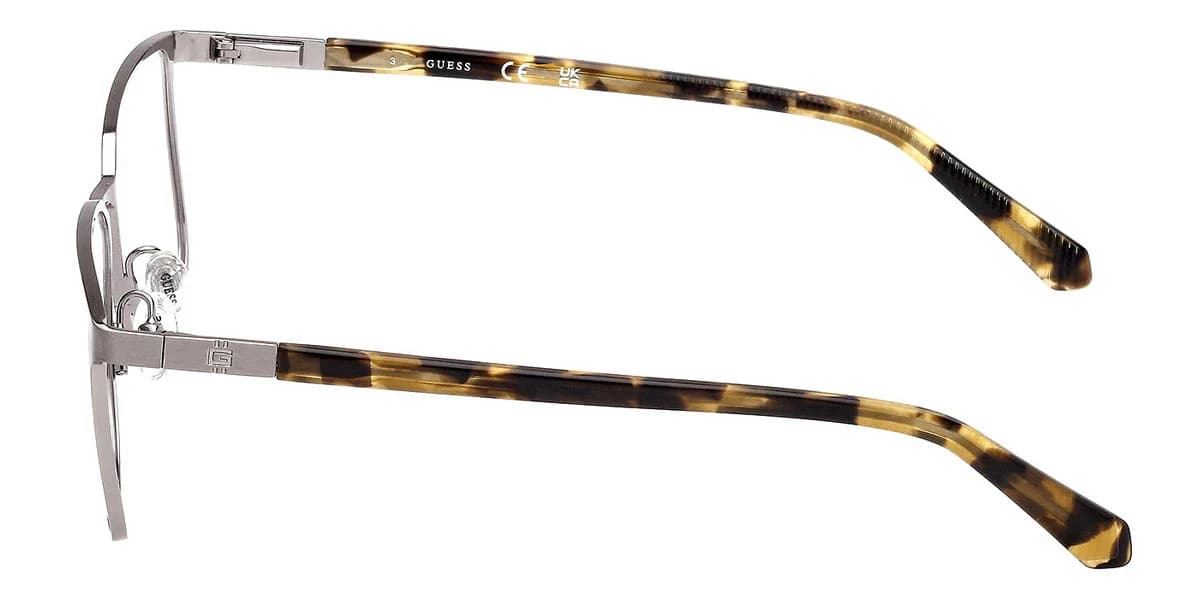 Guess GU50243 009 Eyeglasses Matte Gunmetal 58mm Men 3