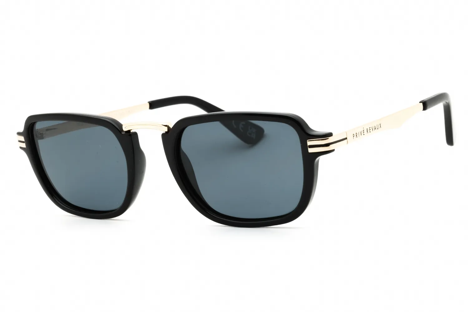 Prive Revaux THE CITY/S 02M2 M9 Sunglasses Blk Gold 52mm Men