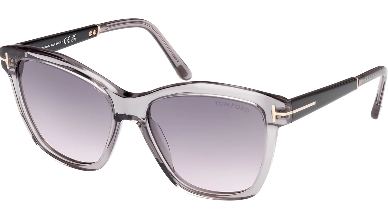 Tom Ford Lucia FT1087 20A Sunglasses Grey 54mm Women