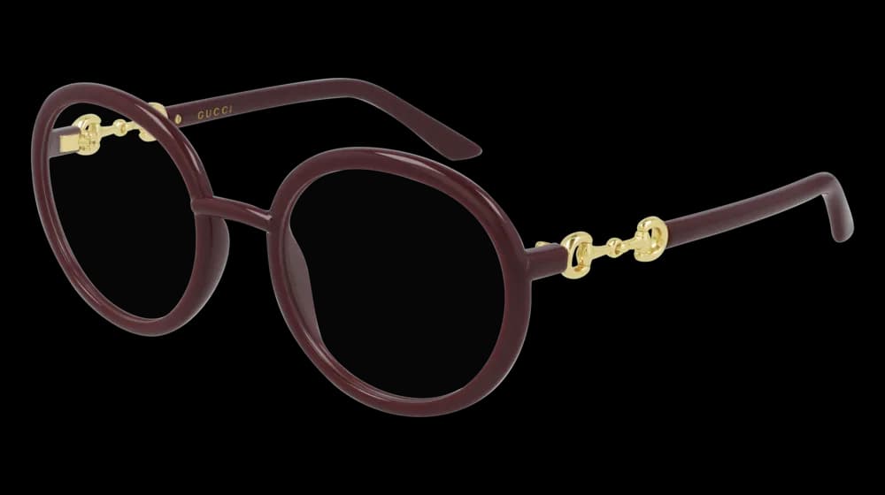 Gucci GG0891O 003 Eyeglasses Red 53mm Women