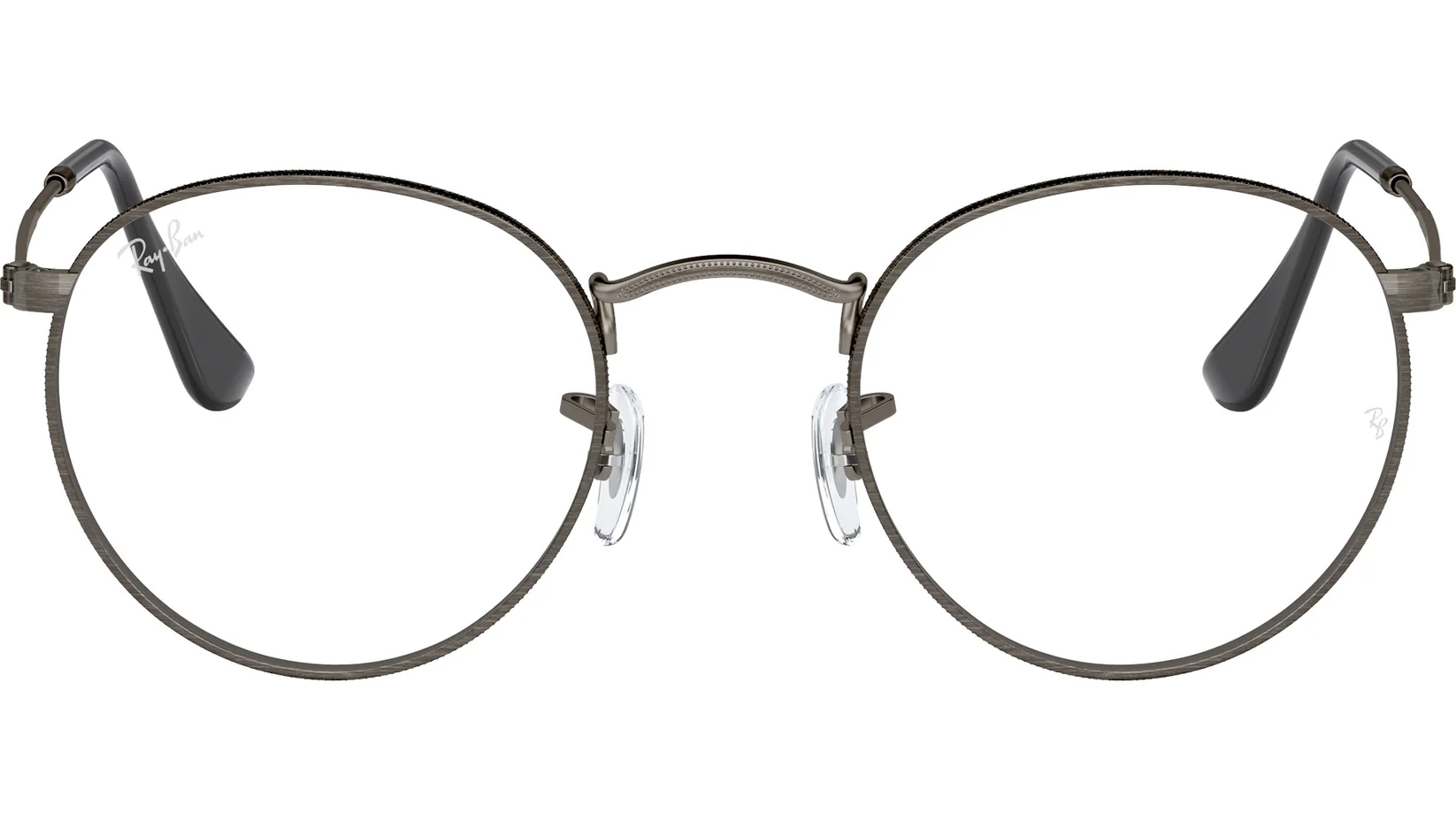 Ray-Ban RB3447V ROUND METAL 3118 Eyeglasses Black 47mm Unisex 2