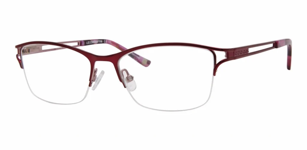 Liz Claiborne L 661 00T7 Eyeglasses Plum 54mm Women