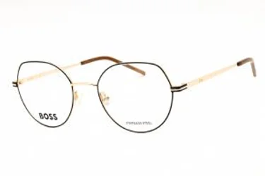 HUGO BOSS BOSS 1591 0RHL 00 Eyeglasses Gold Black 51mm