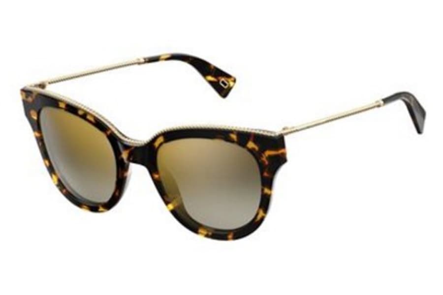 Marc Jacobs MARC165/S 086 Sunglasses Dark Havana 140mm Women