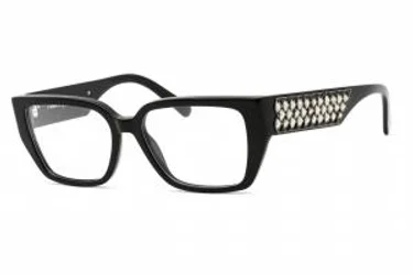 Swarovski SK5446 1 Eyeglasses Shiny Black 54mm Women