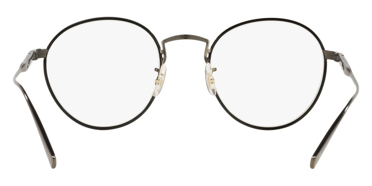Oliver Peoples ARTEMIO OV1302 Clip On 5284 Sunglasses Antique Gold W/ Black 48mm Men 3
