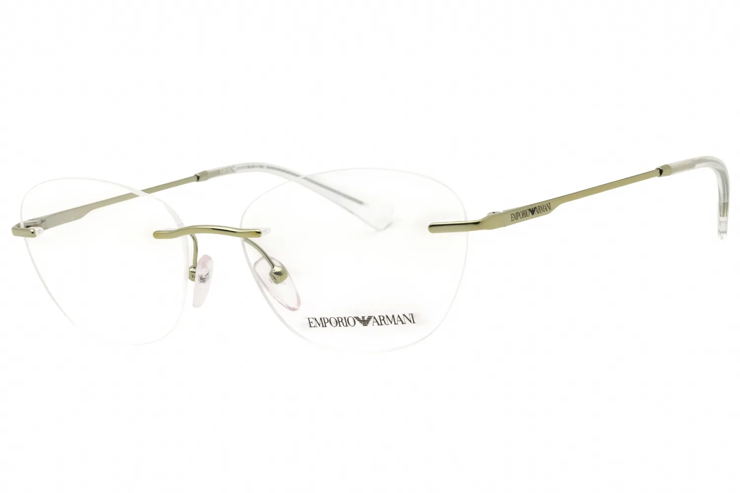 Emporio Armani 0EA1167 3389 Eyeglasses Shiny Metallic Green 55mm Women