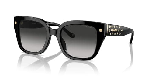 Coach HC8392U CR611 50023C HC8392U Sunglasses Black 140mm Women 2