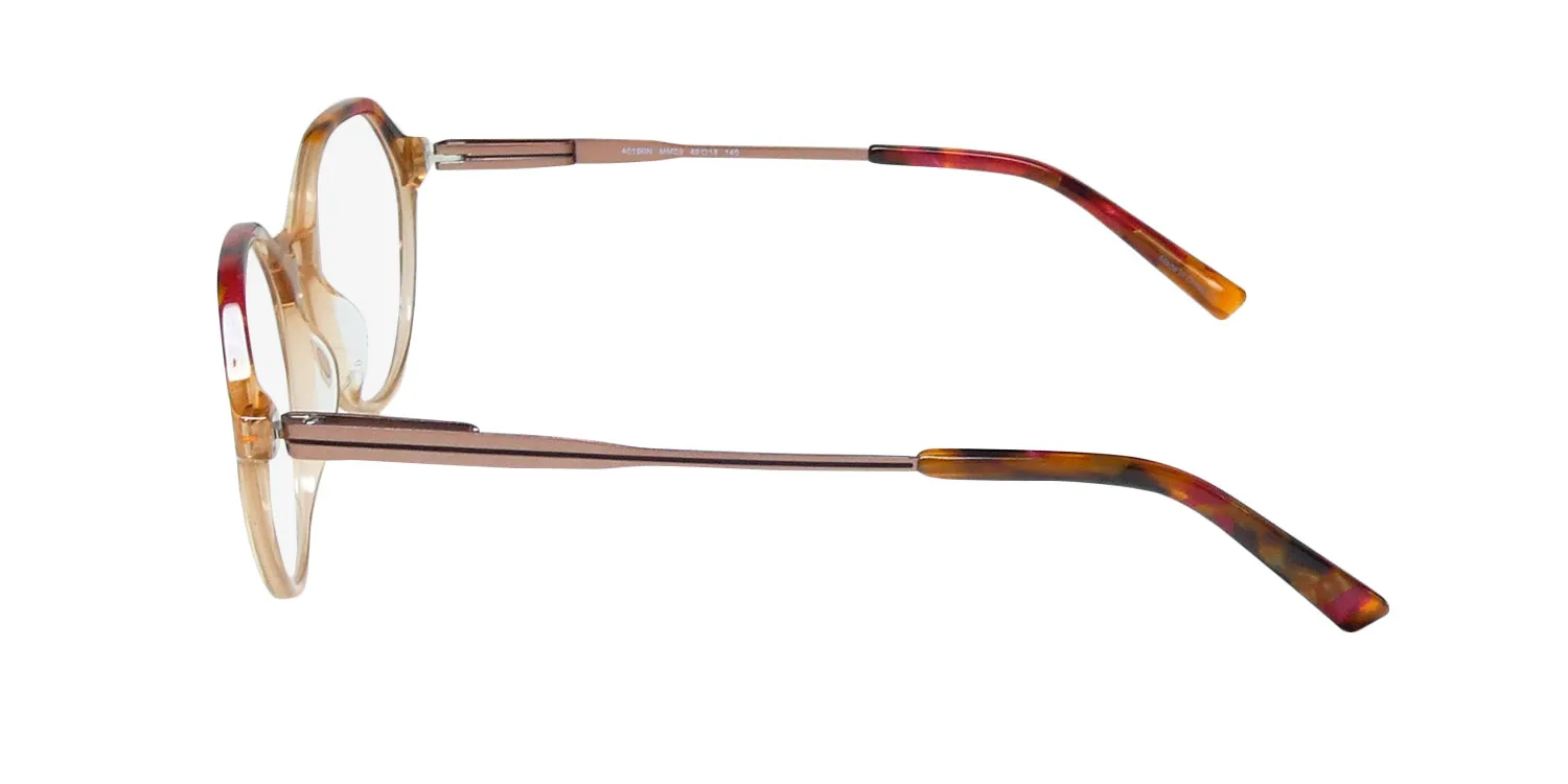 Morel Nomad 40190n mm03 Eyeglasses Light Brown Crystal 49mm 4