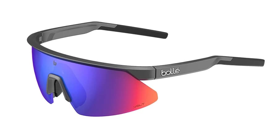 Bolle MICRO EDGE BS032009 Sunglasses Titanium Matte 58mm Men