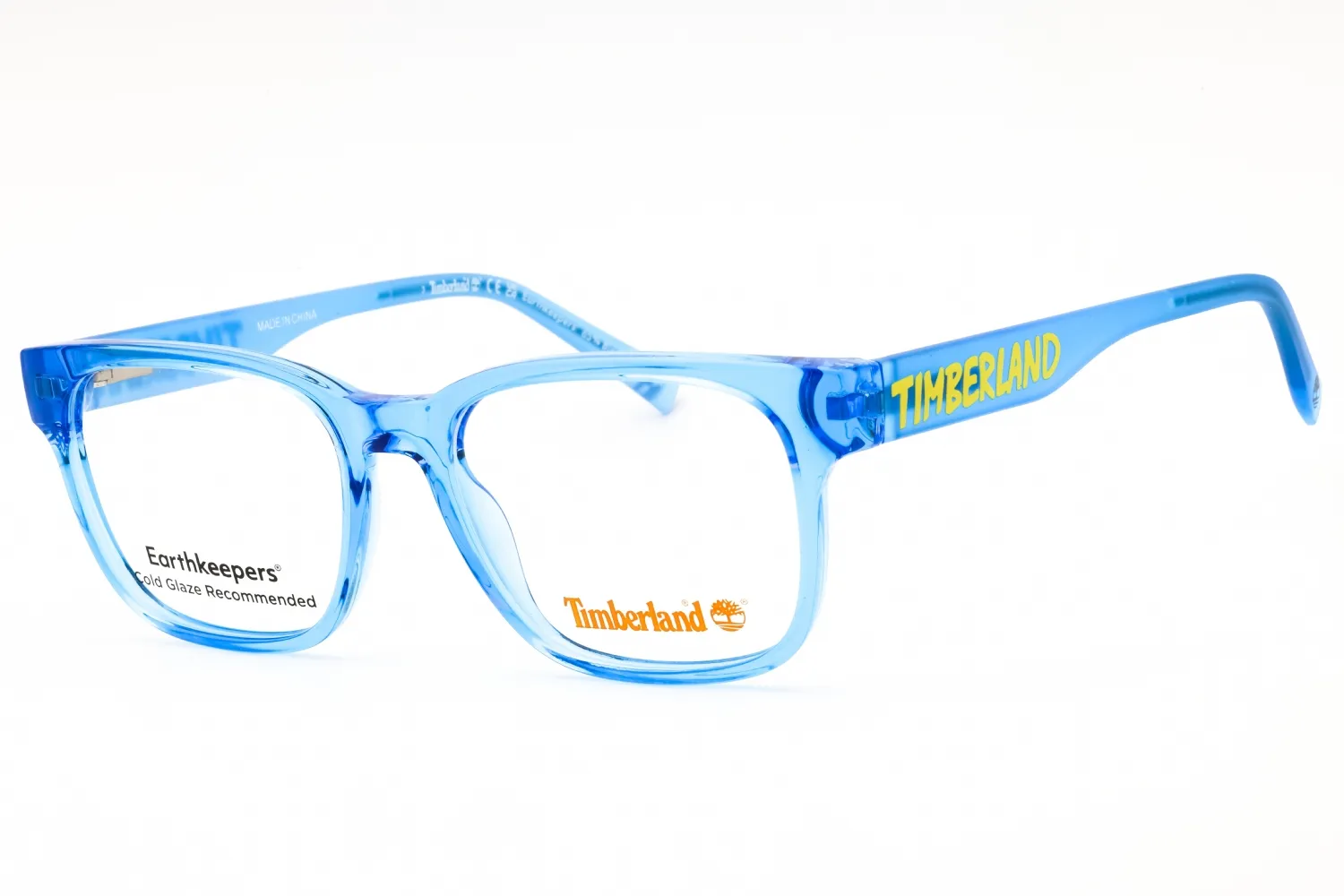 Timberland TB50010 090 Eyeglasses Shiny Blue 49mm Men