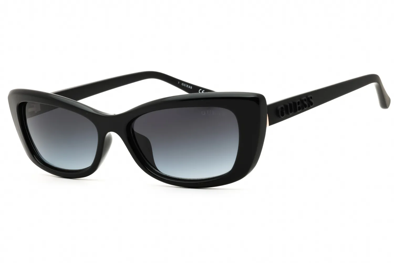 Guess GU00156-H 01B Sunglasses Shiny Black 55mm Women