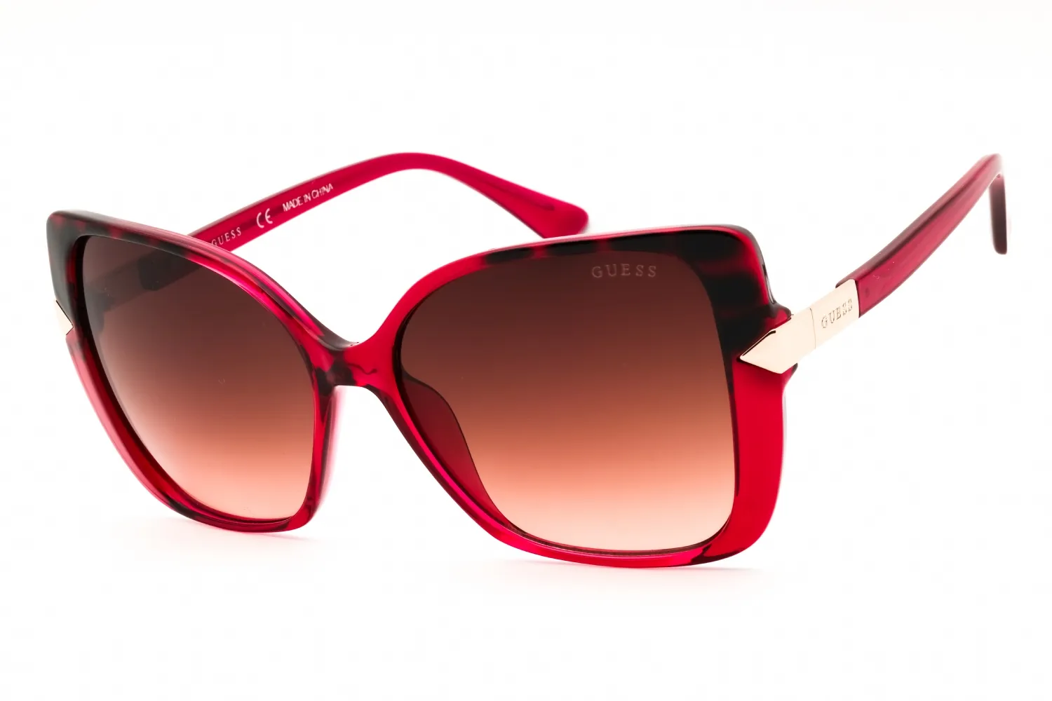 Guess GU7820 69T Sunglasses Shiny Bordeaux 56mm Women
