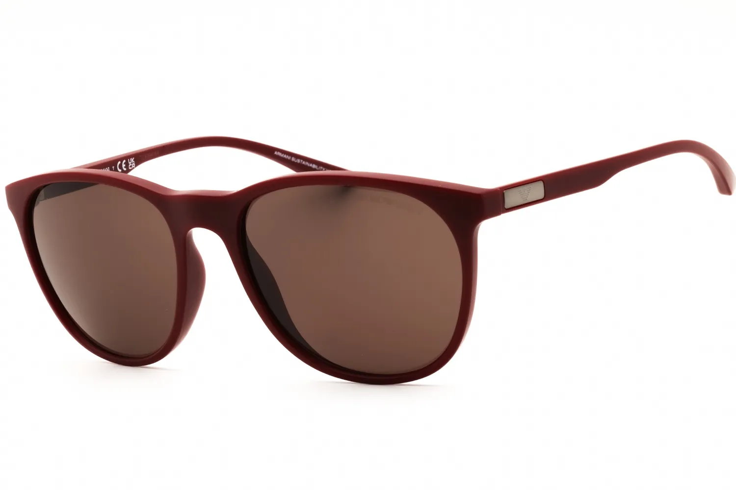 Emporio Armani 0EA4210 526173 Sunglasses Matte Bordeaux 56mm Men