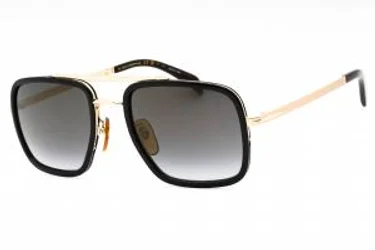 David Beckham DB 7002/S 0RHL FQ Sunglasses Gold Black