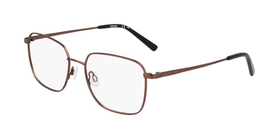 Flexon H6070 205 Eyeglasses Brown 53mm Men