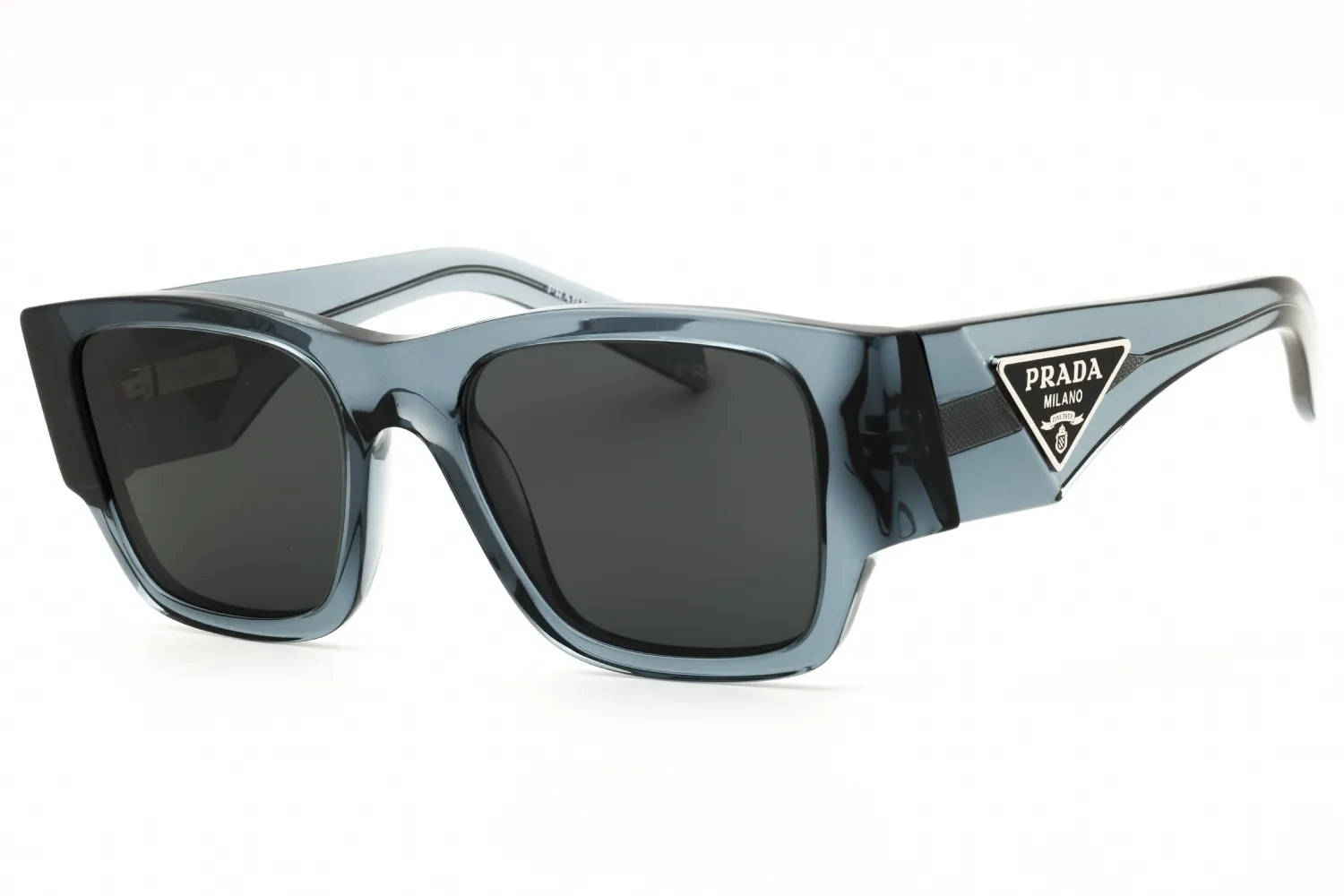 Prada 0PR 10ZS 17T08Z Sunglasses Ocean Crystal 54mm Men