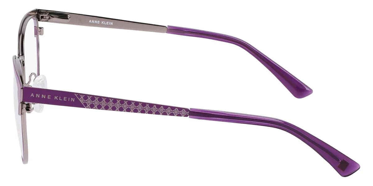 Anne Klein AK5110 501 Eyeglasses Plum 53mm Women 3