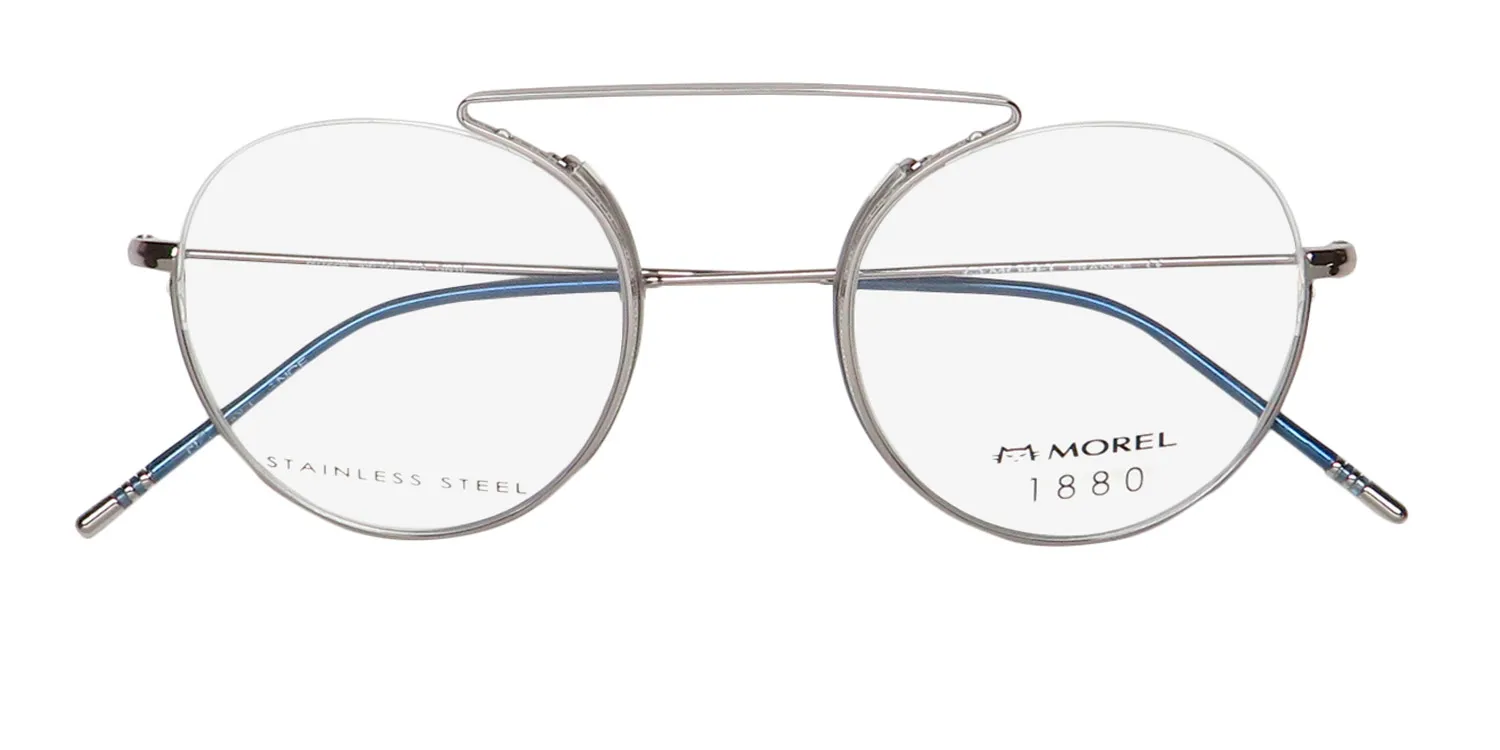 Morel 1880 60122m gn10 Eyeglasses Grey 49mm 2