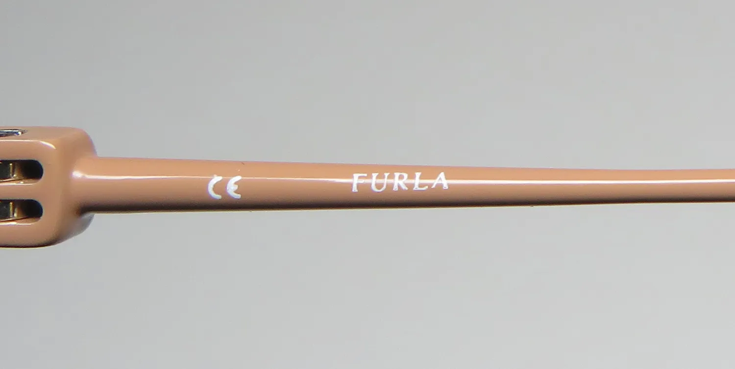 Furla Vfu200 0u11 Eyeglasses Transparent Blue 54mm 7