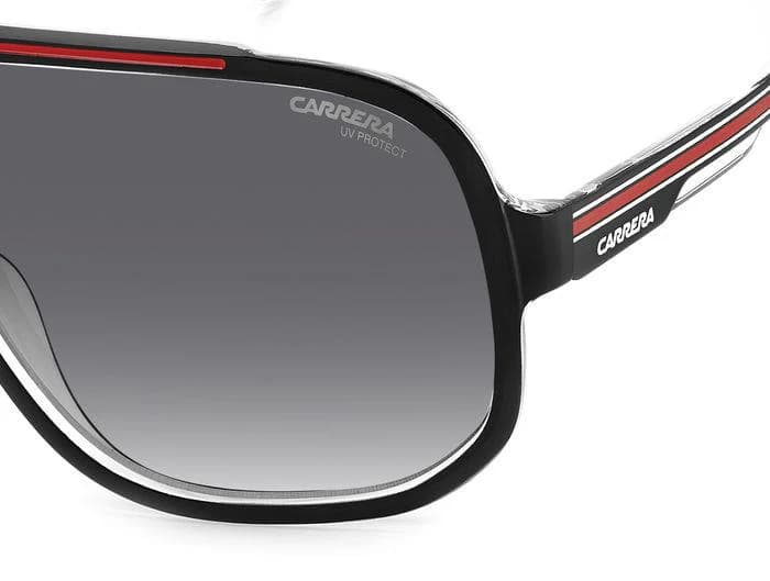 Carrera 1058/S 0OIT 9O Sunglasses Black Red 63mm Men 4