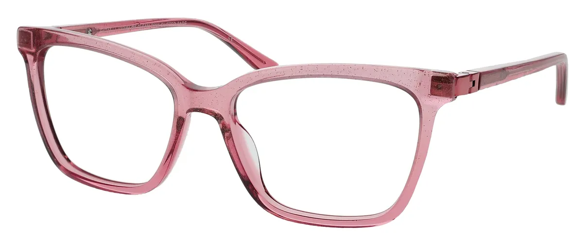 Demi+Dash Gleam Eyeglasses Pink Glitter Fade 49mm Kids