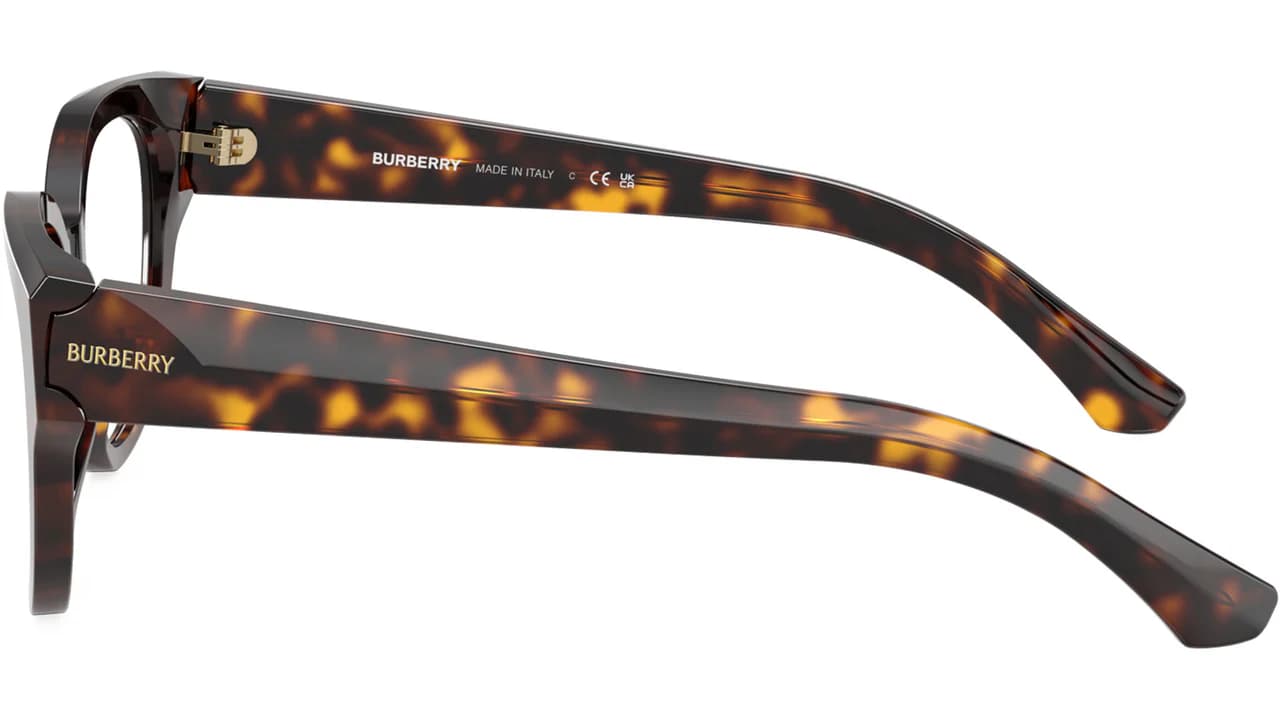 Burberry 0BE2421 3002 Eyeglasses Dark Havana 51mm Women 3
