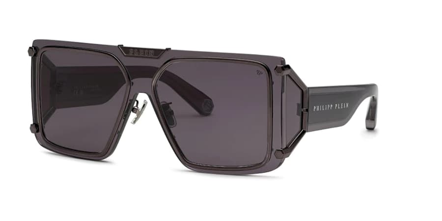 Philipp Plein SPP096M 0I86 Sunglasses Grey 99mm Unisex